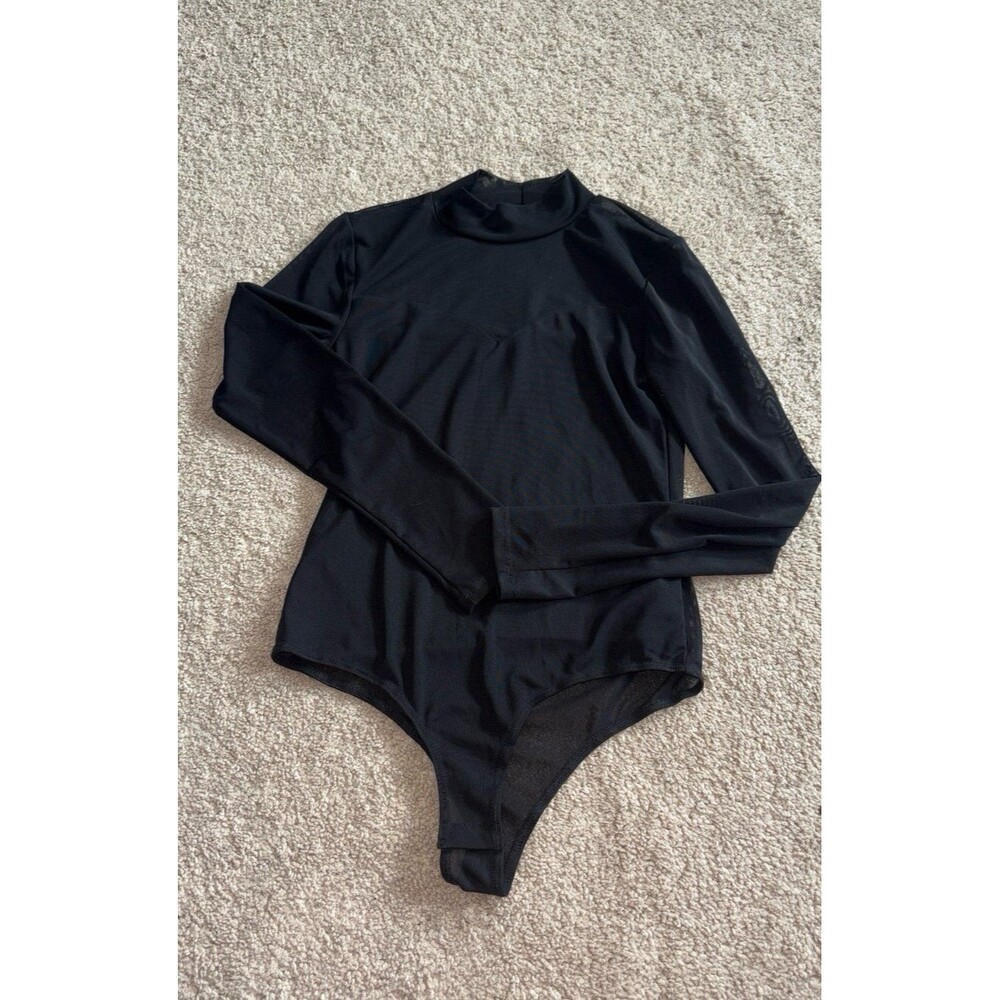 Women's Black Bodysuit